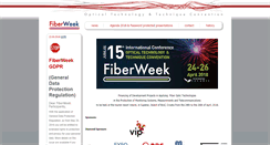 Desktop Screenshot of fiberweek.info